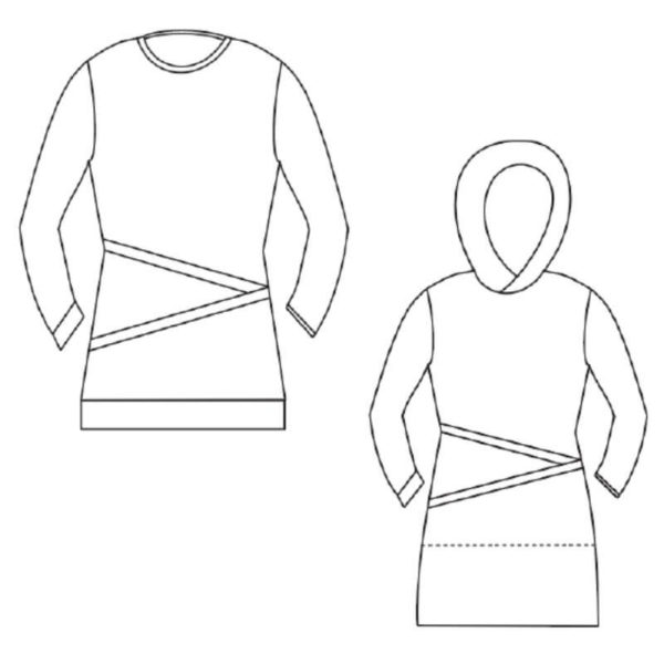 Fearless Shirt, Tunic and Dress (Unleashed Patterns) Sew PDF