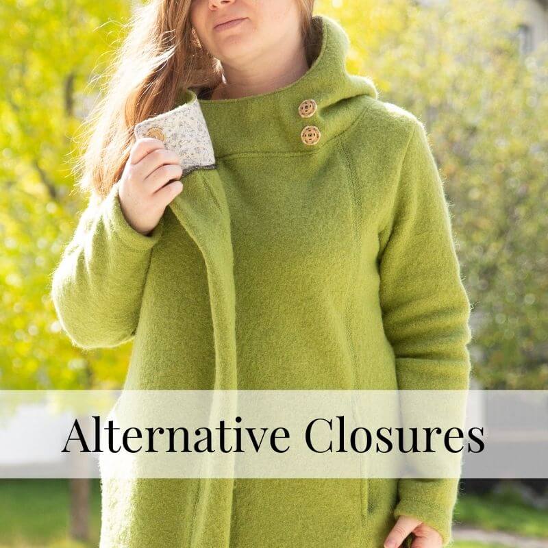 Skipping the Button Holes: Alternative Coat and Jacket Closures