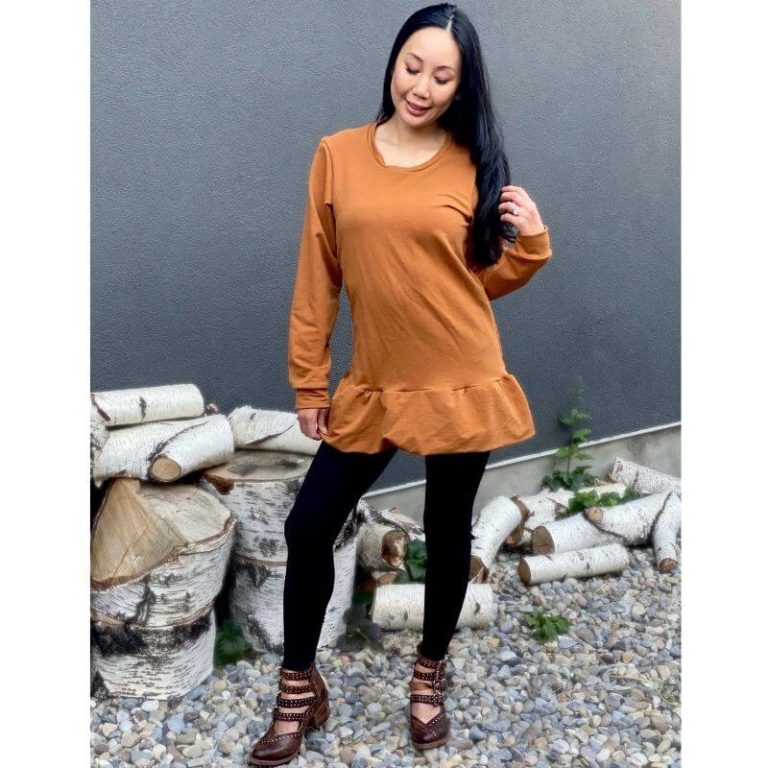 Candy Pocket Tee (Adult) (RockerByeDestash Patterns) - Sew PDF