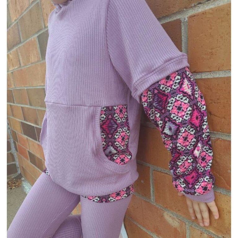 Candy Pocket Tee (Kids) (RockerByeDestash Patterns) - Sew PDF