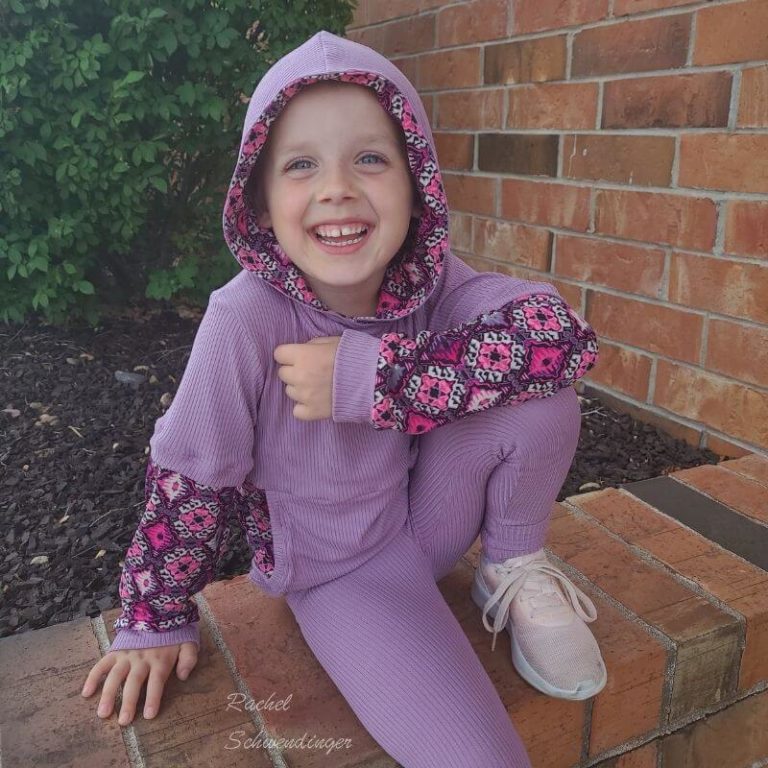 Candy Pocket Tee (Kids) (RockerByeDestash Patterns) - Sew PDF