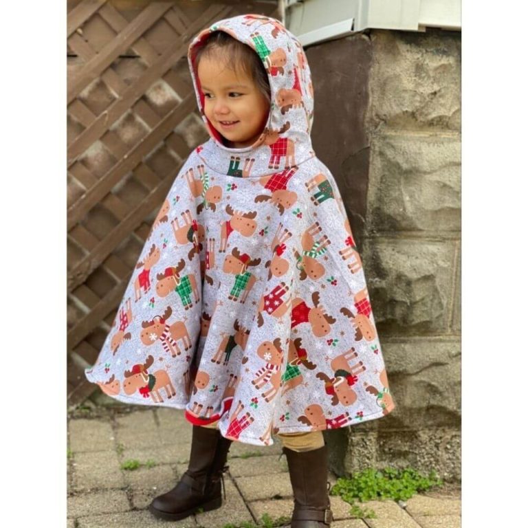 Snuggle Bunny Poncho (Goober Pea Designs) - Sew PDF