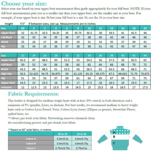 Zenith Sweater (Buttons and Blueprints) - Sew PDF